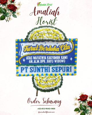 Papan Bunga Duka di Bagu