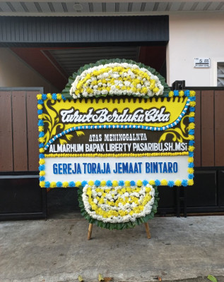 Papan Bunga Duka di Bagu