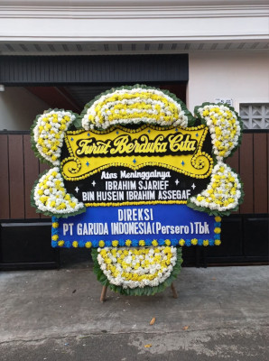 Papan Bunga Duka di Bagu
