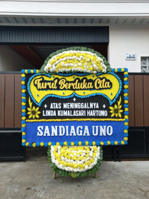 Papan Bunga Duka di Bagu