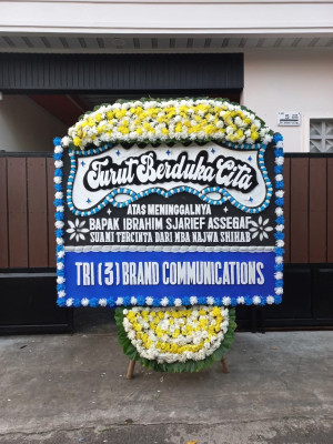 Papan Bunga Duka di Bagu